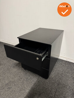 Ladeblok Basic - 54x42x58cm - Zwart- 3 laden