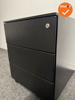 Ladeblok Basic - 54x42x58cm - Zwart- 3 laden