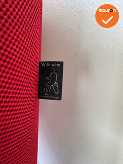 Wilkhahn - sta kruk - Rood - gem&ecirc;leerde stof - 65cm
