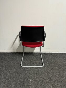 Drabert Filio - Vergaderstoel - Rood