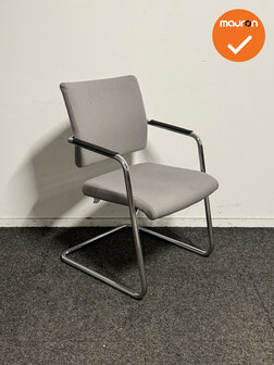Rohde &amp; Grahl - Vergaderstoel - grijze stoffering