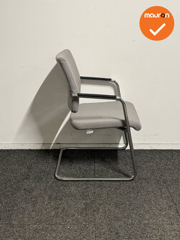 Rohde &amp; Grahl - Vergaderstoel - grijze stoffering