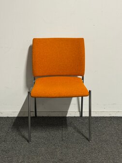 Casala Feniks - Oranje - zonder armleuning - 4 poots