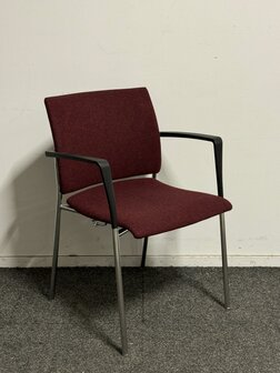 Casala Feniks - Paars - Met armleuning - 4 poots