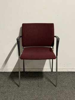 Casala Feniks - Paars - Met armleuning - 4 poots