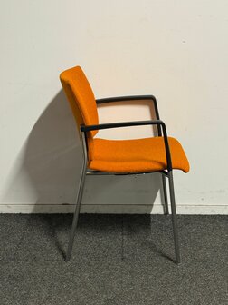 Casala Feniks - Oranje - Met armleuning - 4 poots