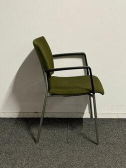 Casala Feniks - Groen - Met armleuning - 4 poots