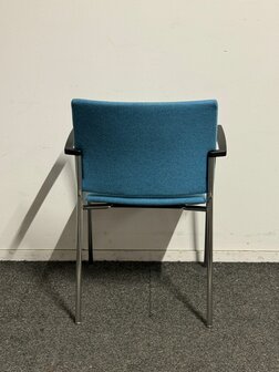 Casala Feniks - Lichtblauw - Met armleuning - 4 poots