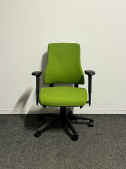 BUREAUSTOEL BMA AXIA 2.2 HOGE-RUG 8N 2D - GROEN