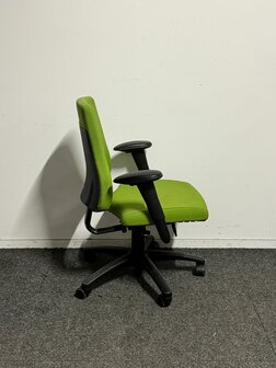 BUREAUSTOEL BMA AXIA 2.2 HOGE-RUG 8N 2D - GROEN