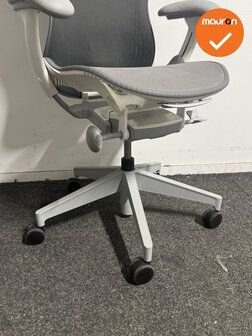 BUREAUSTOEL HERMAN MILLER - Grijs met wit