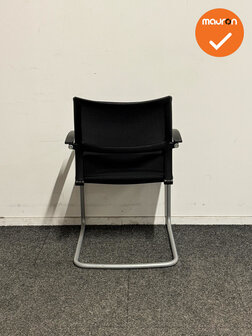 Sedus - Vergaderstoel - Zwart/Zilvergrijs - Refurbished