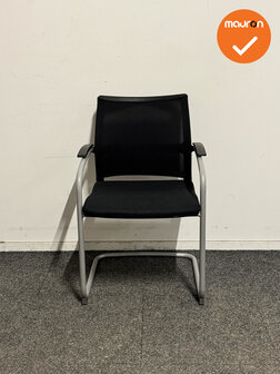 Sedus - Vergaderstoel - Zwart/Zilvergrijs - Refurbished