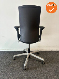 HAG bureaustoel Futu 1200S - Zwarte stoffering - 3D Armleggers