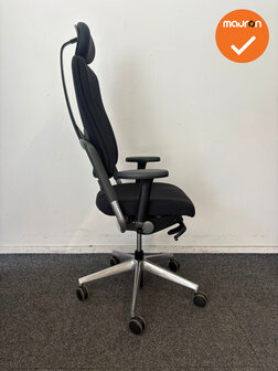 Rohde &amp; Grahl - Xenium - Classic -  Bestaande zwarte stoffering met gestoffeerde rug - met hoofdsteun