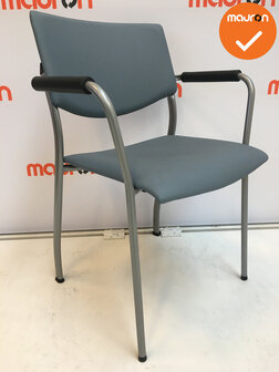 Ahrend 460 - grijs kunstleer - Nieuwstaat
