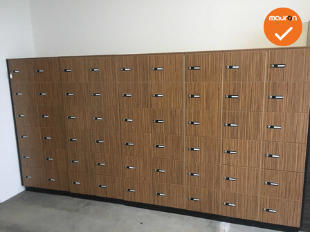 Lockerkast met 54 lockers - schaalbaar