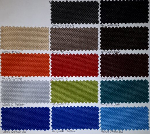 Ahrend 230 - Chroom frame - Nieuwe stoffering - 14 kleuren