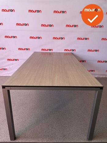 Ahrend Four_two tafel 200x100cm - grijs eiken