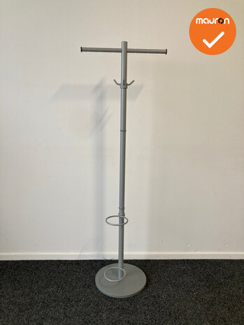 Staande kapstok - 4 Haaks - Grijs