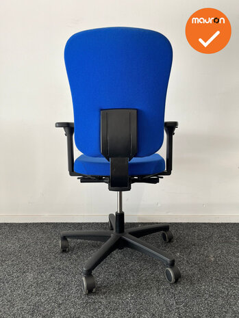 Ahrend 160 - Blauwe stoffering - Blauwe gestoffeerde rug