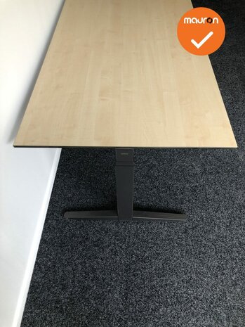 Ahrend Balance Bureau - Elektrisch - Zit-Sta - Zwart - 160x80 - Bladkleur naar keuze