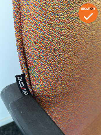 Ahrend 4153 - Gespikkeld Oranje - Zwart onderstel