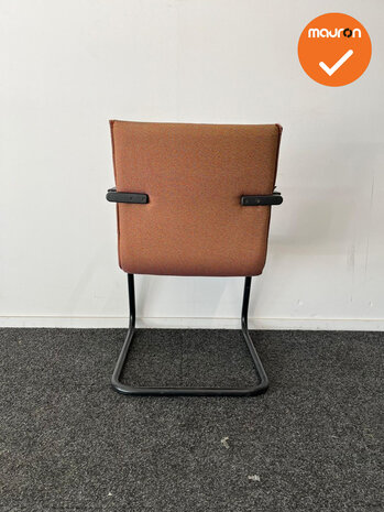 Ahrend 4153 - Gespikkeld Oranje - Zwart onderstel