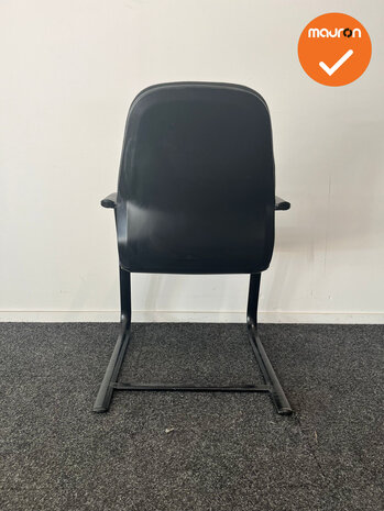 Vergaderstoel - Haworth Comforto - Zwarte stoffering