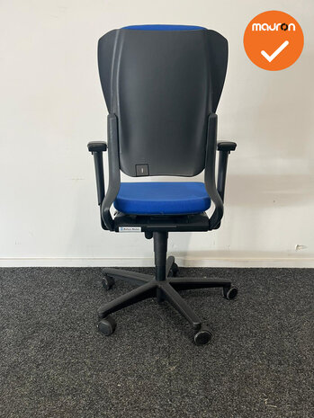 Ahrend 230 - hoge rug  - blauwe stoffering