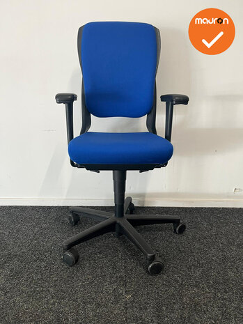 Ahrend 230 - hoge rug  - blauwe stoffering