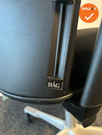 HAG bureaustoel Futu 1200S - Zwarte stoffering