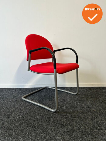 Design Vergaderstoel - Rood 