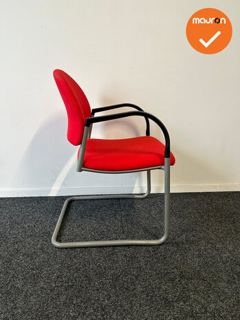 Design Vergaderstoel - Rood 