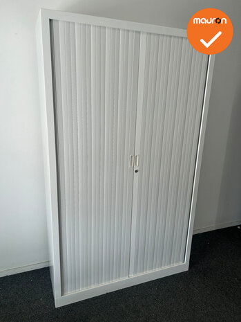 Mauforce roldeurkast V-serie - NIEUW - 198x120x43 cm - Wit