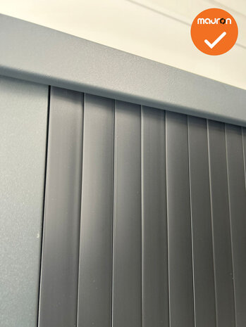 Mauforce Roldeurkast - V-serie - NIEUW - 198x120x43 cm - Antraciet - inclusief 2 sleutels