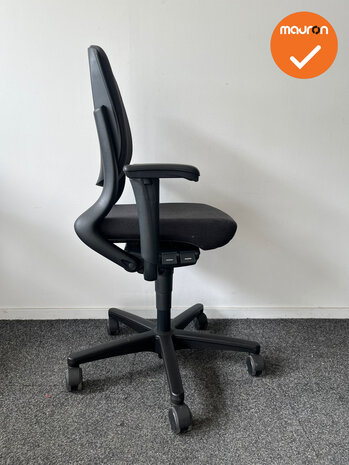 Ahrend 230 bureaustoel - refurbished - Medium Rug - Antraciet gemêleerd 