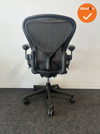 Herman Miller - Aeron - B - Posture Fit  - Zwart voetkruis