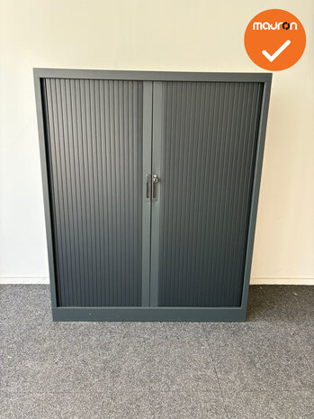 Roldeurkast - Basic - 144x120x45 Antraciet
