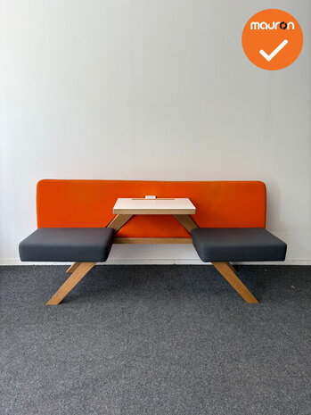 Design Zitmeubel - TOOaPICNIC Chill - Oranje met antraciet