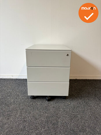 Ladeblok Basic - 54x42x58cm - Grijs - 3 laden
