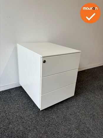Ladeblok Basic - 54x42x53cm - wit - 3 laden