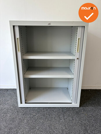 Schaffenburg roldeurkast - 105x80x45 - Witgrijs