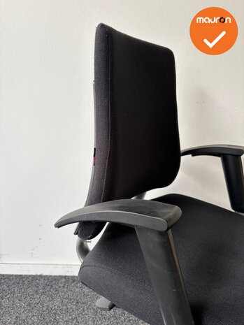 BMA Axia 2.2 - 8Z 2D armpads - hoge rug - zwarte stoffering - grijs voetkruis