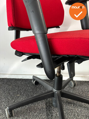 BMA Axia 2.2 - 8N 2D armpads - hoge rug - bestaand rode stoffering (gestoffeerde rug)