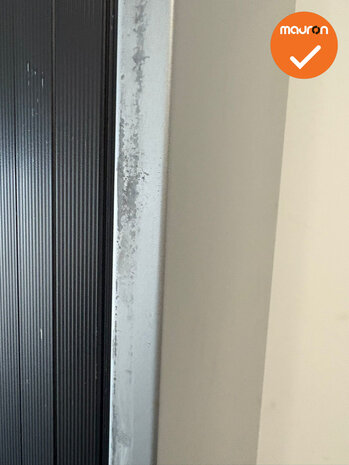 Roldeurkast - Ahrend - B Keuze - 195x120x45cm - Zilvergrijs met zwarte kunststof roldeuren 