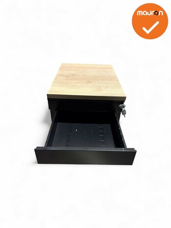 Ladeblok Basic - 57x42x60cm - Zwart- 4 laden