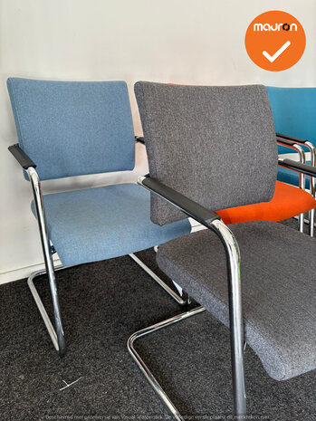 Grahl vergaderstoelen - set van 6 verschillende kleuren