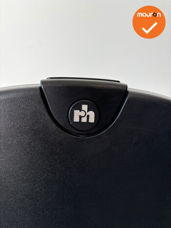 RH Logic 300 - Baliestoel - Antracietgrijze stoffering - Zwart voetkruis