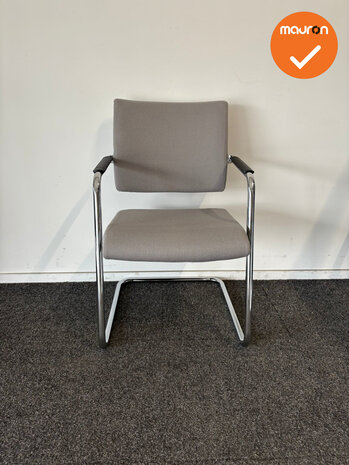 Rohde & Grahl - Vergaderstoel - grijze stoffering